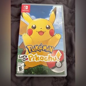 Pokémon let’s go Pikachu Nintendo switch